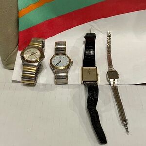 Stylish Gold and Silver Watch Collection